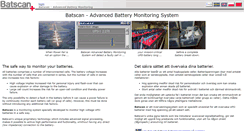 Desktop Screenshot of batscan.se