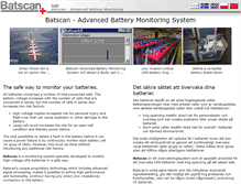 Tablet Screenshot of batscan.se